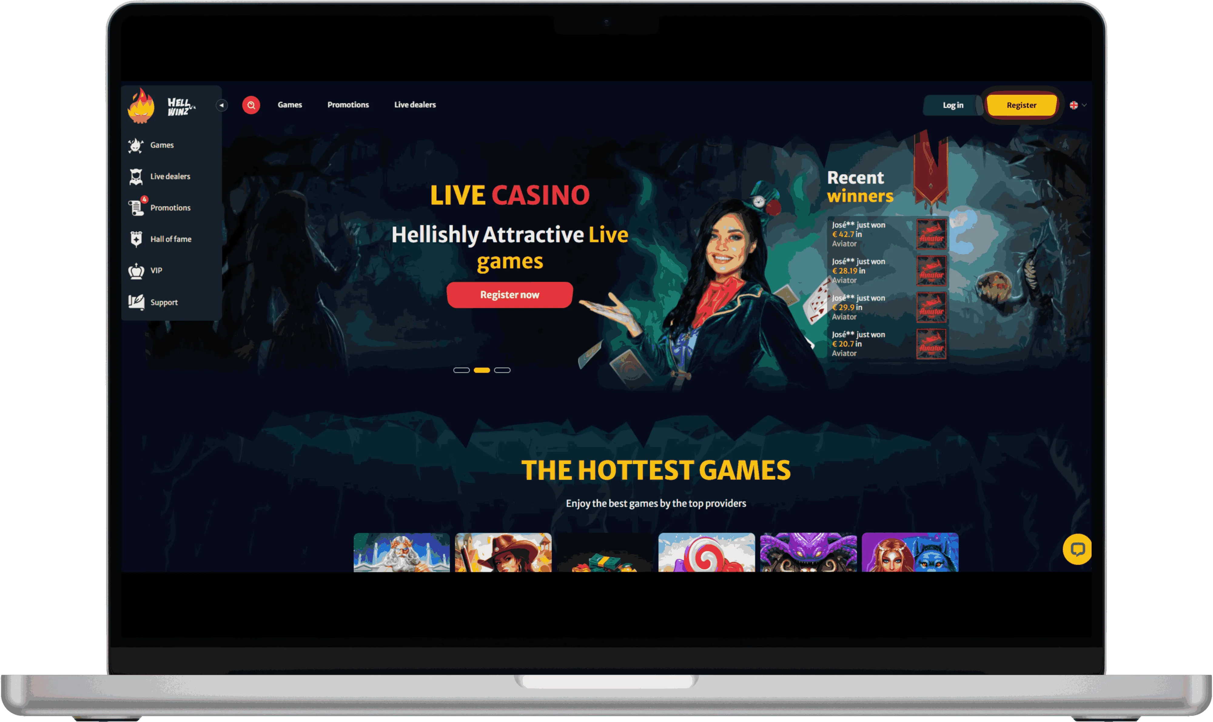 Winz online casino